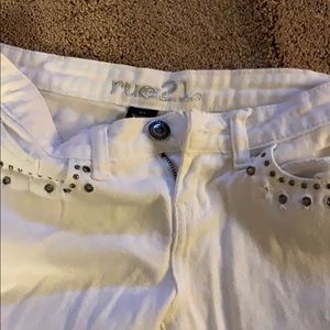 White jeans